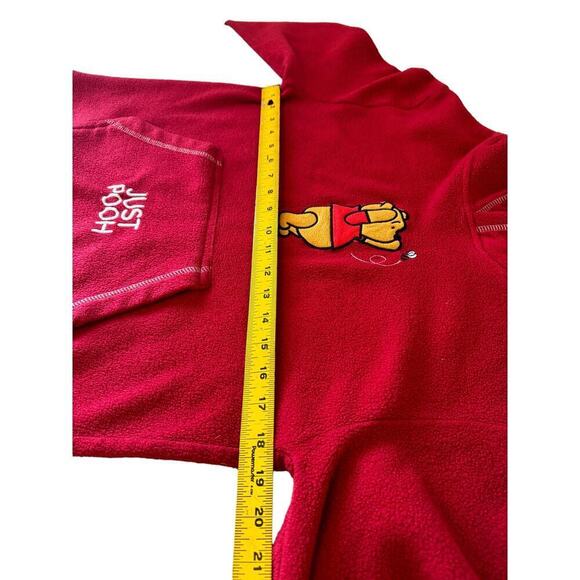 Vintage Winnie the Pooh : 100 Acre Collection - Just Pooh Fleece Hoodie - size S - Picture 11 of 11
